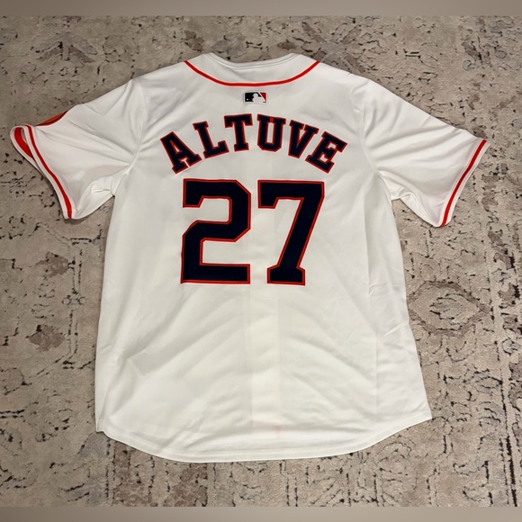 Nike Authentic Houston Astros Jose Altuve #27 MLB Limited Jersey Men’s Size: M - Picture 3 of 8